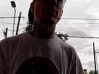 Cheating neighbors join us for fat cock threesome. Hope wife stays clueless during dorm pounding.