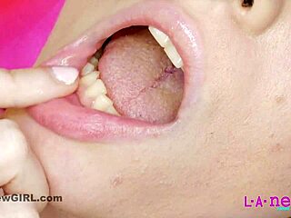 Hot BLONDE MODEL seduces in interview CLOSE-UP PUSSY TITS grope naked