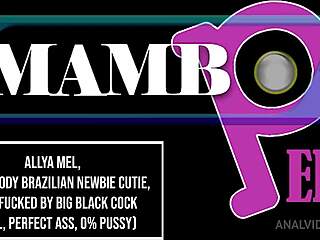 Aylla Mel: can this brazilian cutie's perfect ass handle bbc anal?