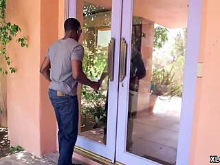 maya bijou's tight pussy stretched by massive bbc