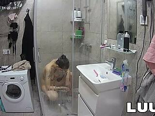 Intimate Alice's Shower Shave Routine Exposed on Reality Cams