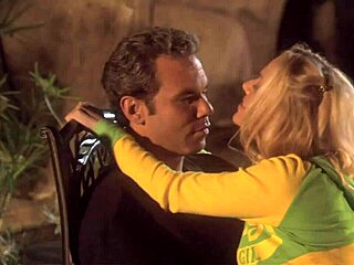 Blonde Hottie Rides Man'S Cock Missionary In Passionate Garden Fuck