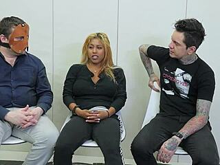 Wanna see bound slut's ass get rimmed rough?