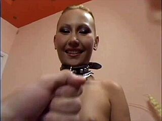 real coed blonde gets dominated cowgirl doggy facial cumshot in college volume 4