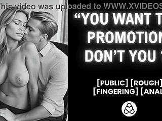 he fucks me at work for promotion boss employee amateur moans