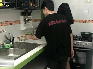 Stepsis craves my cock so bad she rides it wild