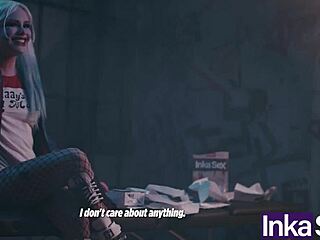 superman rams harley quinn's ass with his huge bat for world salvation?