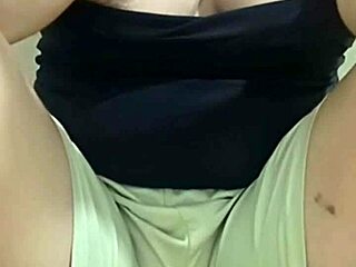 Housewife Strips Naked While Playing Video Game And Teasing Her Curves