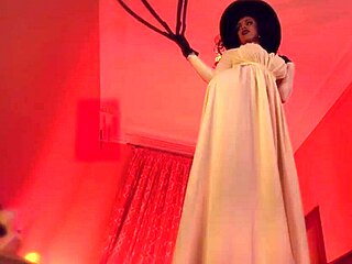 lady dimitrescu's tight pussy takes hot lesbian pounding