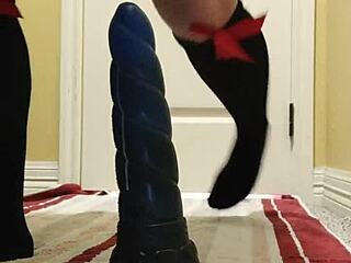 hey chubby fox, loving that solo bad dragon buttplug cum play?