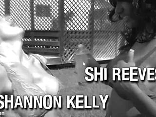 shannon n shi ridin hard til cum covers our big tits 😍💦