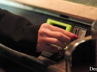 How Deep Does Chanel Camryn Worship Dom's Cock in Restaurant?