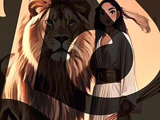 doble mamada con mi latina tetona chupando mi verga enorme en el bedroom