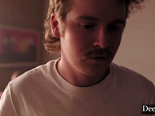 How Deep Does Chanel Camryn Worship Dom's Cock in Restaurant?