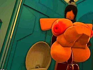 i spot this big tit milf strutting nudist beach bare