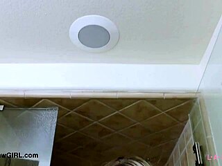 Blonde Teen 18+ Takes Shower