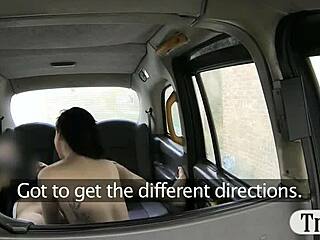 stockinged lady gets pounded outdoors by rough driver