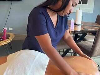 Leyne Rodriguez and Karla Turner Squirt from Erotic Massage!