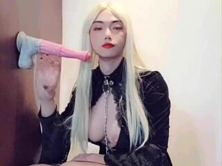 How's sex feel with a monster cock in high heels?