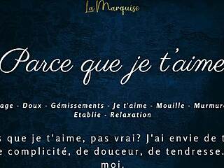 French solo's huge tits orgasm rush