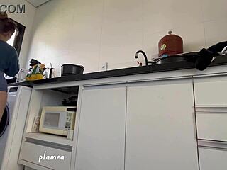 latina big ass squeezes into tight shorts teasing every curve