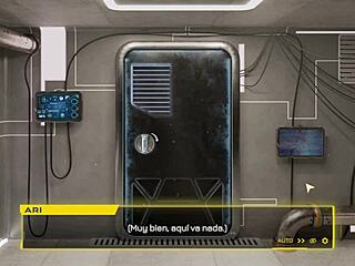 Андроид-кукла в догги от хозяина