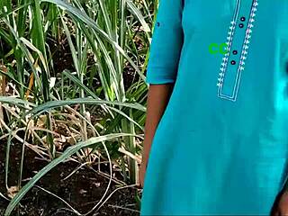 seduced lonely girl in field she said let's fuck back home