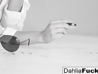 I Love Dahlia Sky's Hot Solo Masturbation Compilation