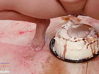 P-Sluts Vol 60: Eva Perez And Elisa Santos Gulp Piss, Puke Milk Enemas, Cream, Chocolates Off Husky Blanco's Big Cock