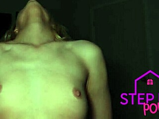 i share my bed with hot step sis ashlyn angel and we fuck all night