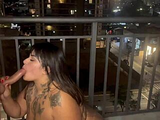 skinny stud chokes deepthroats then creampies fat ass