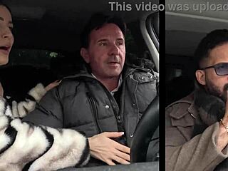 marica chanelle's holes stuffed in car dp threesome debt payoff 😈🍆💦