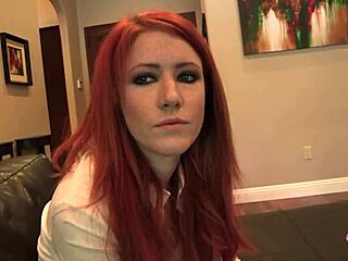 sexy redhead seduces blonde friend for pussy licking fingering orgasm fun 😘👭