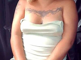 Latina whore flashes panties and tits on highway drive