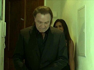 Slim Teen Slut Rides Old Man's Fat Cock Doggystyle