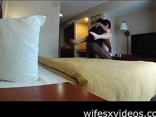 Wife's Secret Black Cock Ride Caught On Hidden Cam