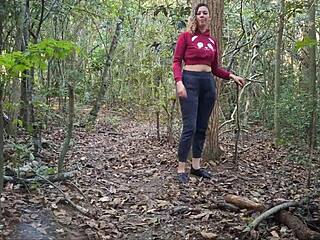 i bumped into a hot stranger while wandering naked through the deep woods