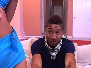 Brunette MILF Slut Sucks and Rides Black Monster Cock