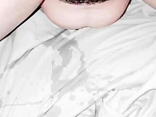 Latina milf squirts soaking wet from homemade interracial pov pussy pounding