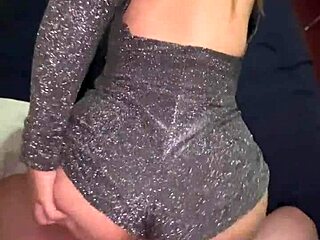 wanna see this cute fat girl's beautiful big ass bent over in her sparkly little party dress?