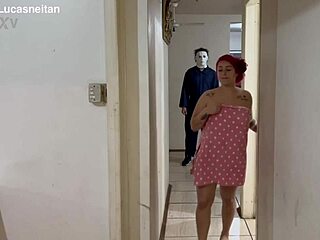 halloween hits hard as michael myers pounds camila gauchas big ass anal creampie no mercy full vid