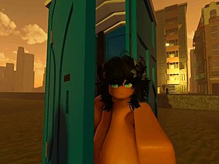 شفت هالميلف بزازها كبار تتمايل عريانة على شاطئ عرايا