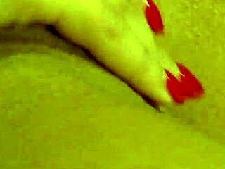 Naughty lesbian madame fingers pussy to hard orgasm!! 👅💦