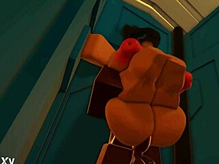 i spot this big tit milf strutting nudist beach bare