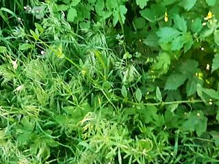 Neighbor Street Masturbation Syncs Our Orgasms Together