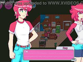 step sister DROPS towel as redhead SHOWER adventure unfolds