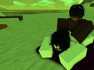 Big Ass Beach Bitch Creampied Hard by Black Bull Cock