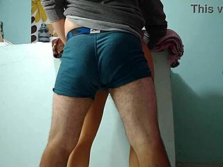 i rub small dick over her fat pussy teasingly. before fucking curvy latina deep