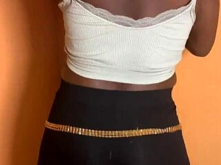 AFRICAN EBONY TAKES ROUGH BACK SHOTS HARD!