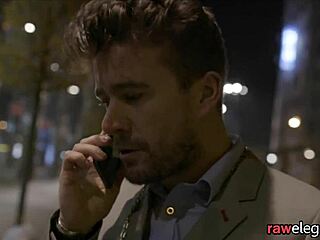 Euro babe spitroasted in interracial sofa threeway